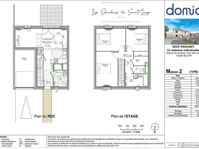 Maison 4 pièces 87 m²