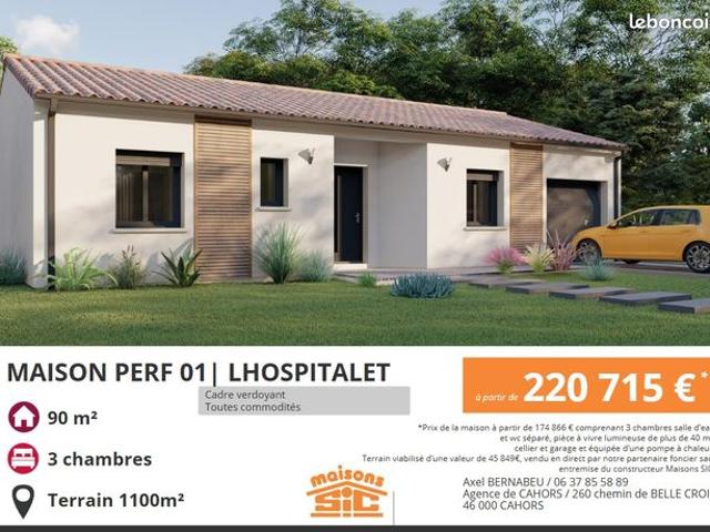Maison 4 pièces 90 m²