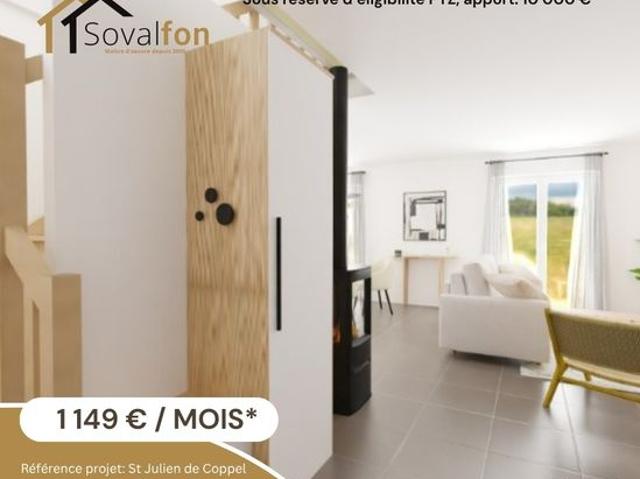 Maison 4 pièces 90 m²