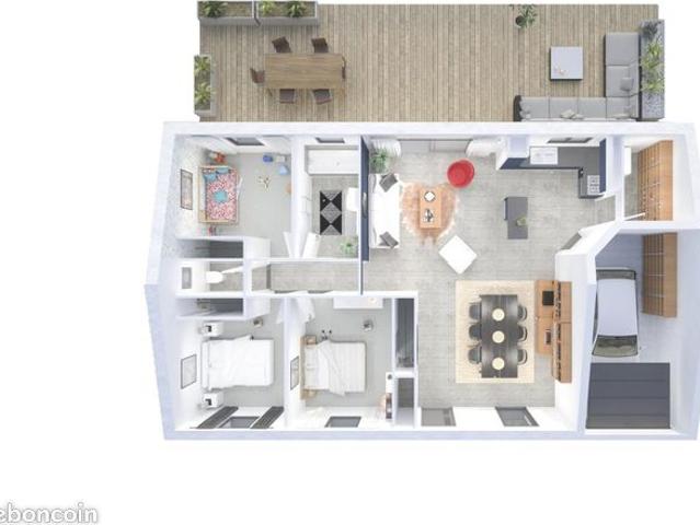 Maison 4 pièces 90 m²