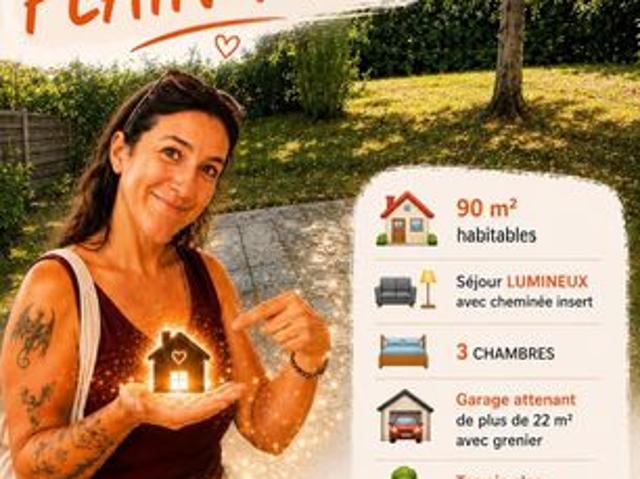 Maison 4 pièces 90 m²