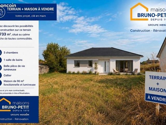 Maison 4 pièces 90 m²
