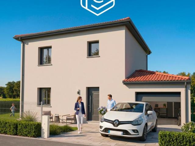 Projet de construction d'une maison de 90 m2 avec terrain à CHONAS L'AMBALLAN 38
