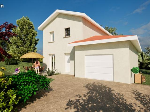 Maison 4 pièces 90m²+20m² de garage