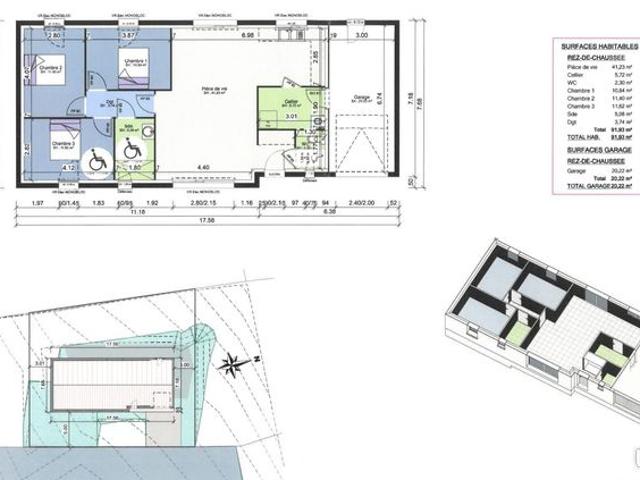 Maison 4 pièces 92 m²