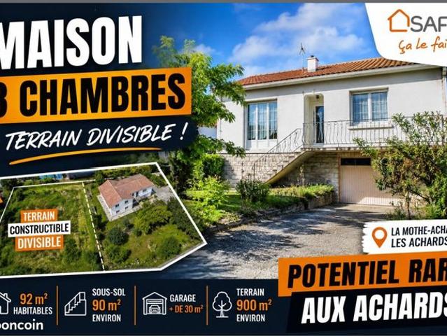 Maison 4 pièces 92 m²