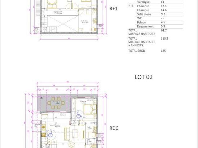 Maison 4 pièces 92 m²