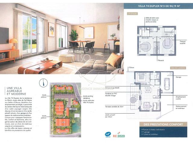 Maison 4 pièces 94 m²