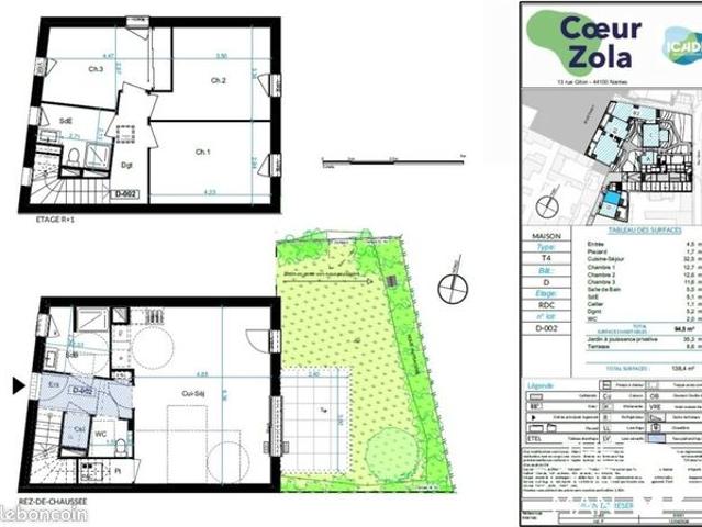 Maison 4 pièces 95 m²