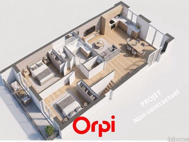 Maison 4 pièces 96 m²