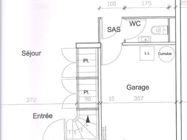 Maison 4 pièces à louer