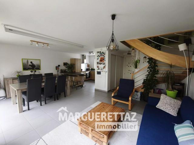 Maison 4 pièces avec jardin plein sud, garage et stationnement p