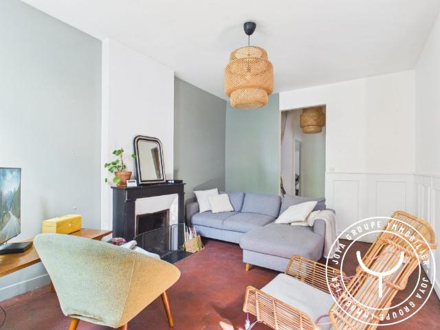 Maison 4 pièces de 80 m² avec jardin et garage