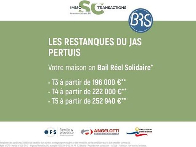 Maison 4 pièces Les restanques du jas