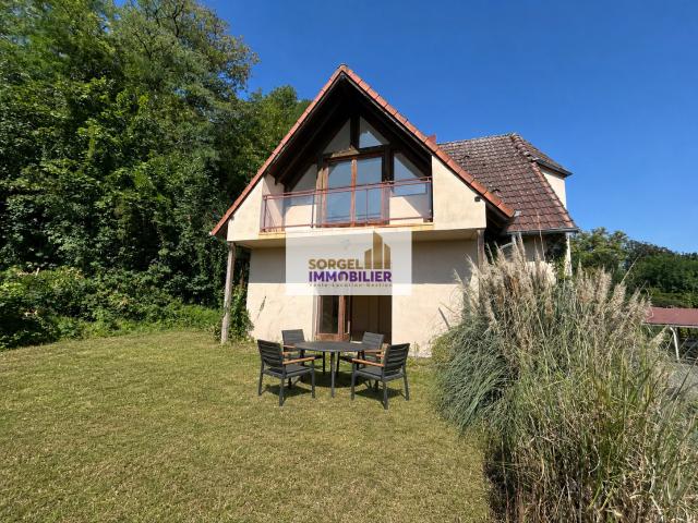 Maison 4 pièces, vue panoramique, double garage et terrain constructible Strasbourg Alsace