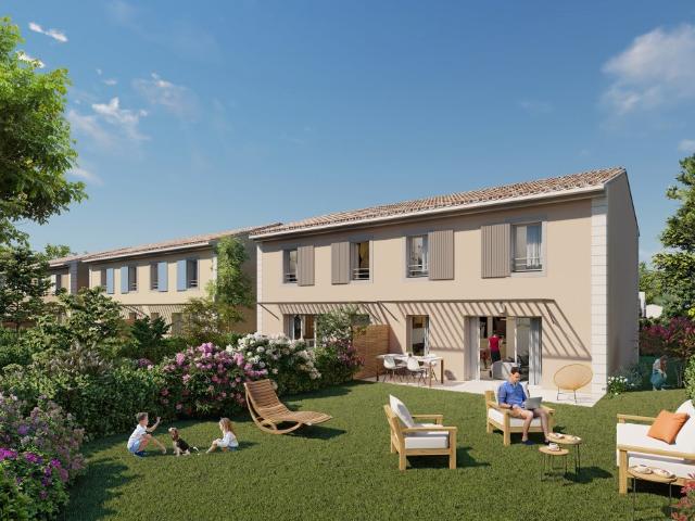 MAISON 4P DE 90M² AVEC JARDIN ET STATIONNEMENT DANS UNE BELLE RESIDENCE 4 pièces, 90 m²