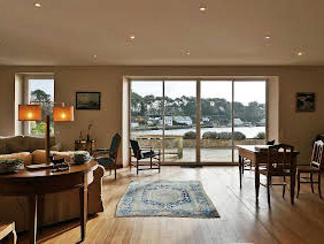 Maison en bord de mer avec terrasse