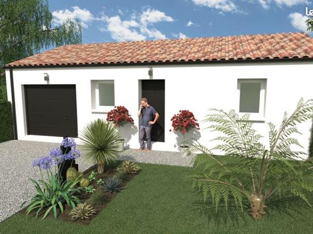 Maison 56.05 m² avec terrain à LEGE 44