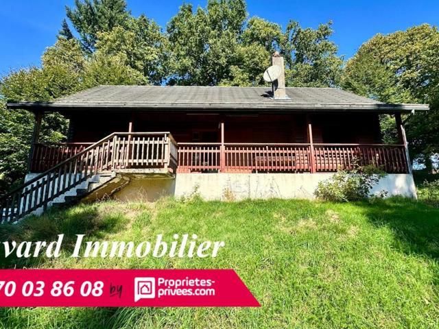 Chalet de campagne 5 chambres 100 m² Terrain 4 520 m² + Prairie 8 820 m² AFFIEUX Treignac