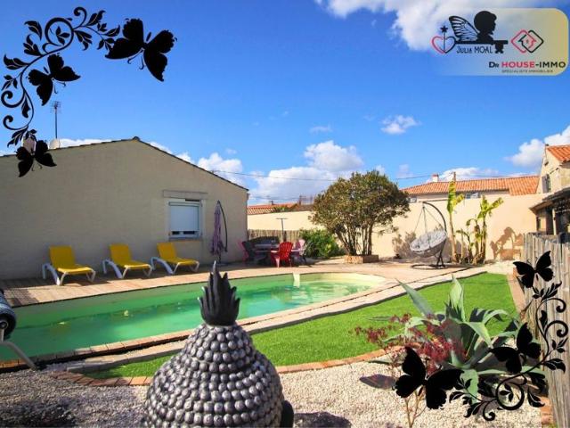Maison 5 chambres avec piscine