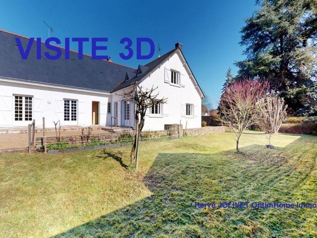 MAISON 5 CHAMBRES + BUREAU + SALLE DE JEUX + JARDIN