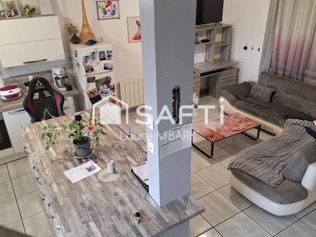 Maison 5 chambres centre ville Nesle