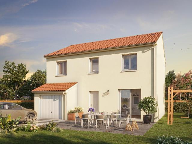 MAISON 5 CHAMBRES et GARAGE à construire à SAINT GEORGES DE MONTAIGU