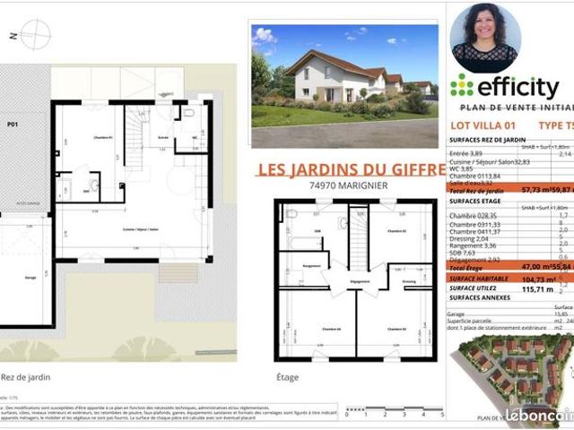 Maison 5 pièces 104 m²