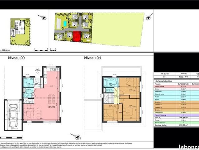 Maison 5 pièces 107 m²