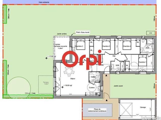 Maison 5 pièces 107 m²