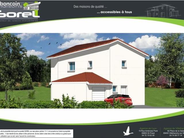 Maison 5 pièces 107 m²