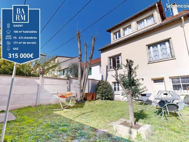 Maison 5 pièces 108 m²