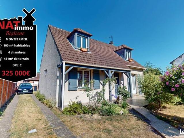 Maison 5 pièces 100 m²