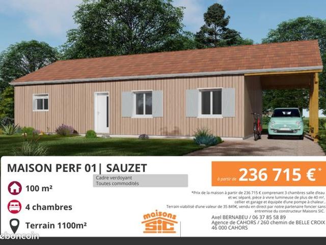 Maison 5 pièces 102 m²