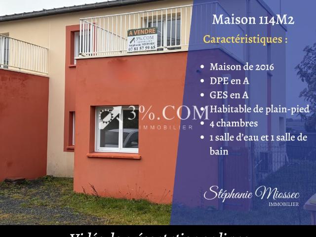 Maison 5 pièces 114 m²