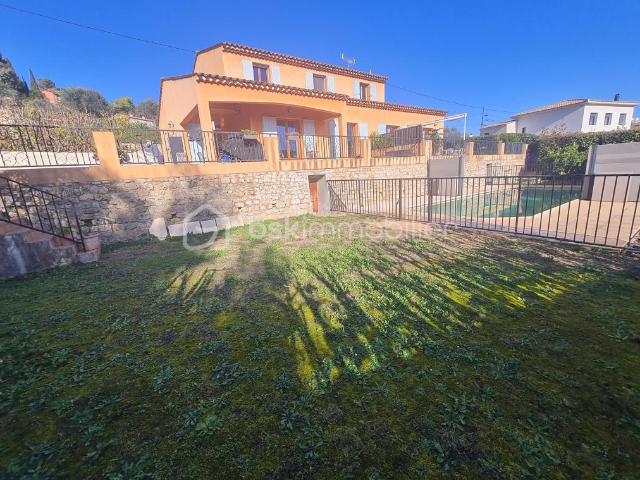 Maison 5 pièces – 114 m² – Jardin 500 m² – Piscine – Entre Antibes et Cannes