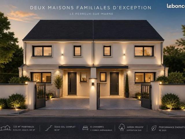 Maison 5 pièces 115 m²