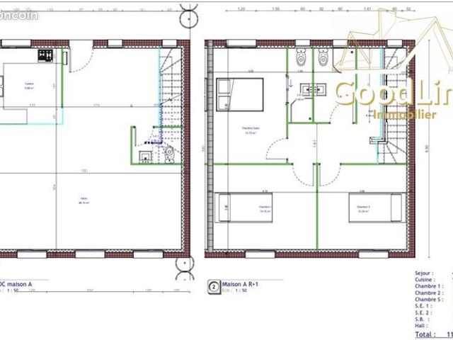 Maison 5 pièces 117 m²