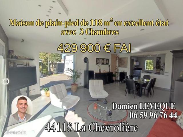 Maison 5 pièces 118 m²