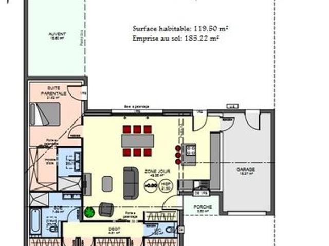 Maison 5 pièces 119 m²