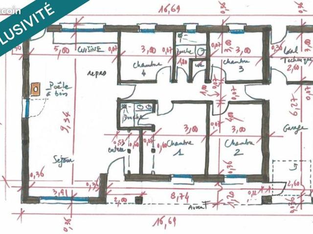 Maison 5 pièces 111 m²