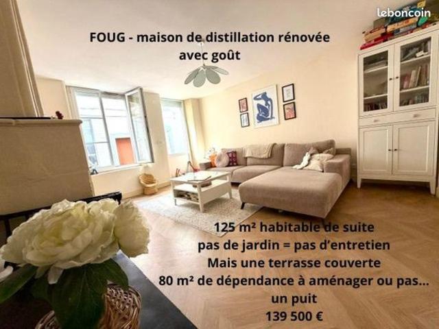 Maison 5 pièces 125 m²