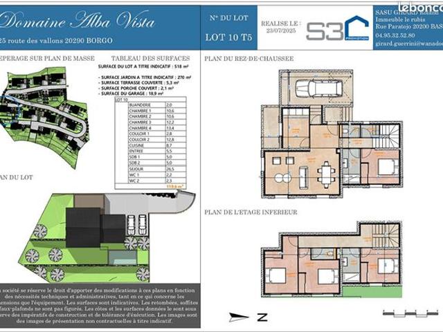 Maison 5 pièces 120 m²