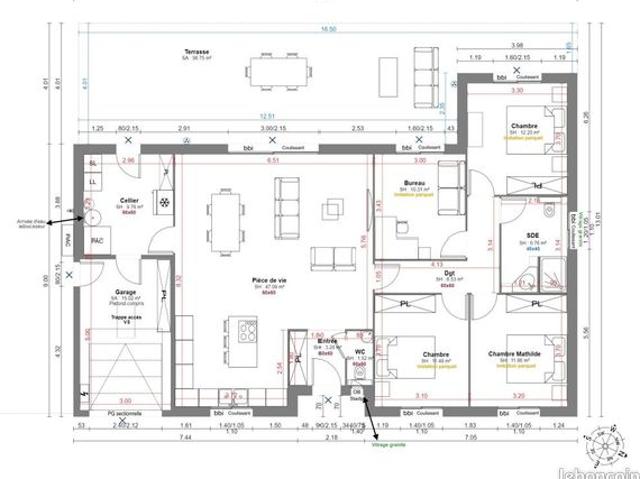 Maison 5 pièces 121 m²