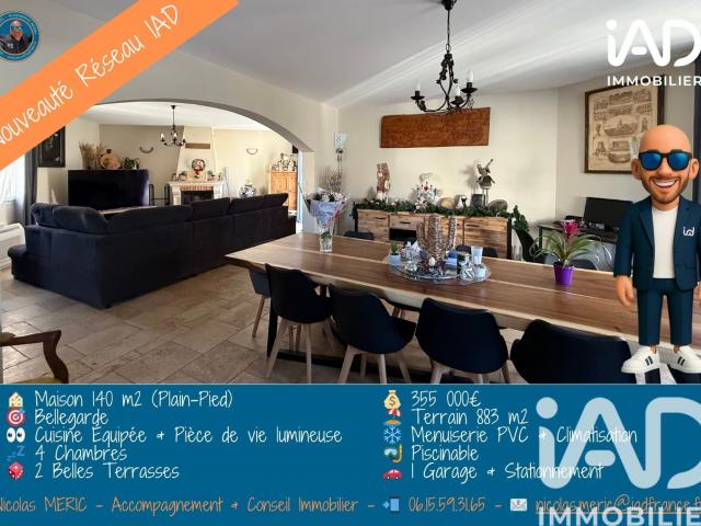 Maison 5 pièces 140 m²