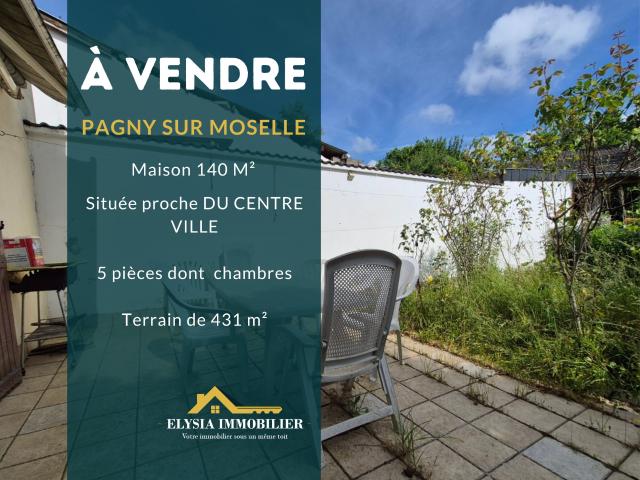 Maison 5 pièces 4 chambres 140 m2 Pagny Sur Moselle