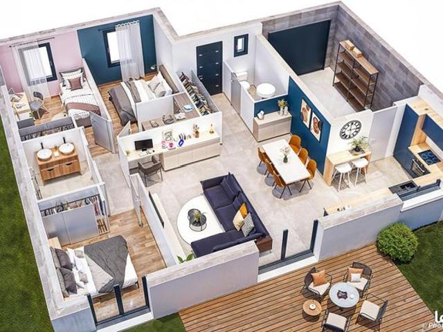 Maison 5 pièces 76 m²