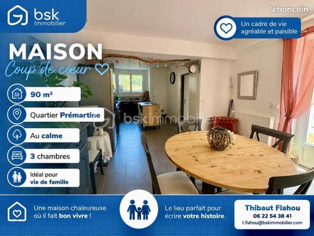 Maison 5 pièces 90 m²