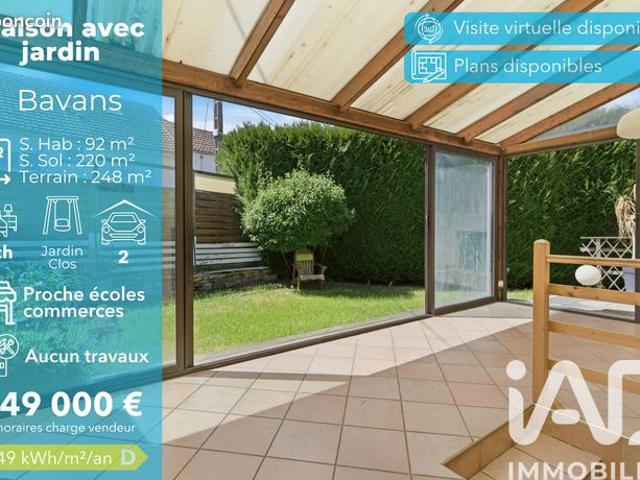 Maison 5 pièces 92 m²