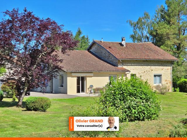 Maison 5 pièces + Garage + Parc arboré Campagne Proche Saint Junien